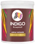 Indigo paints acrylic distemper gold - Aapka Painter Indigo paints acrylic distemper gold - Aapka Painter