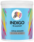 Indigo paints acrylic distemper silver - Aapka Painter Indigo paints acrylic distemper silver - Aapka Painter