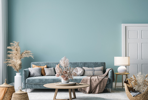Living room painting design