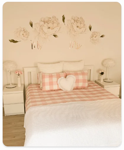 bedroom wall painting design idea
