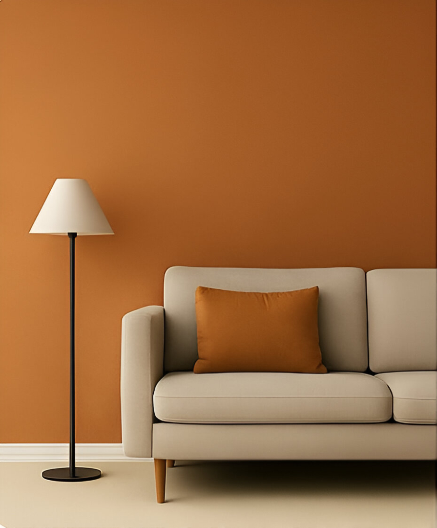 Modern living room wall painting design