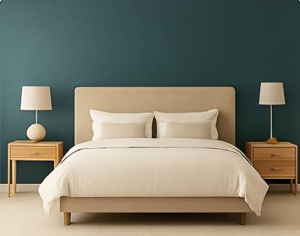 bedroom wall painting design