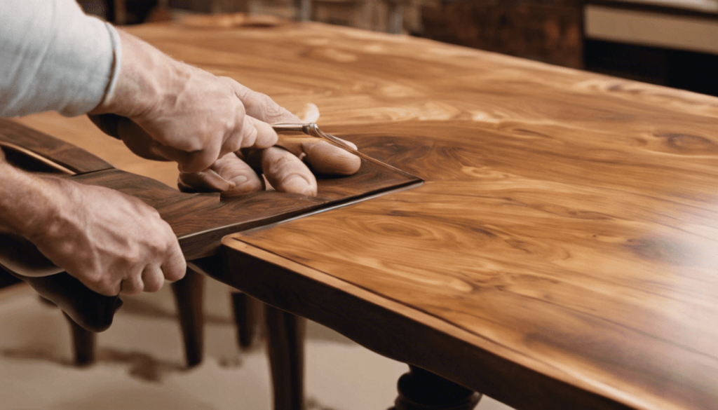 Wood finish using shellac for a smooth surface  - Aapka Painter