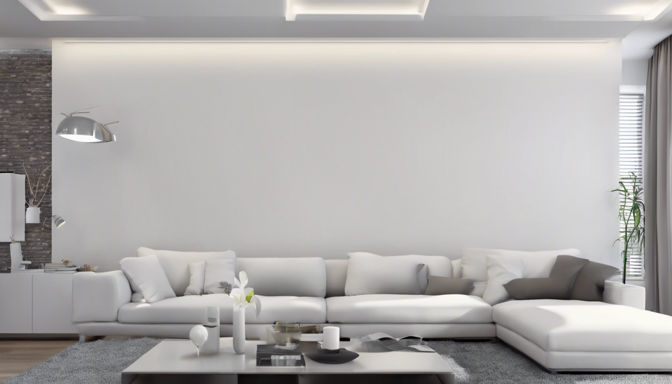 White color living room wall - Aapka Painter Blogs