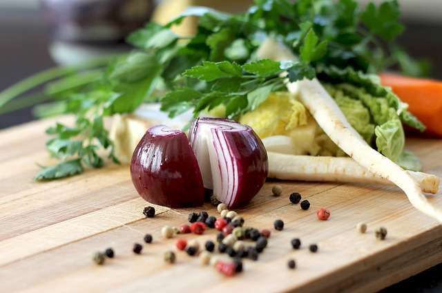 Fresh vegetables on a kitchen counter - Aapka Painter Blogs