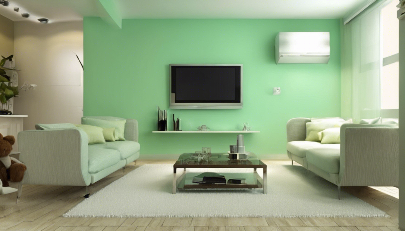 Mint green color small living room wall - Aapka Painter Blogs