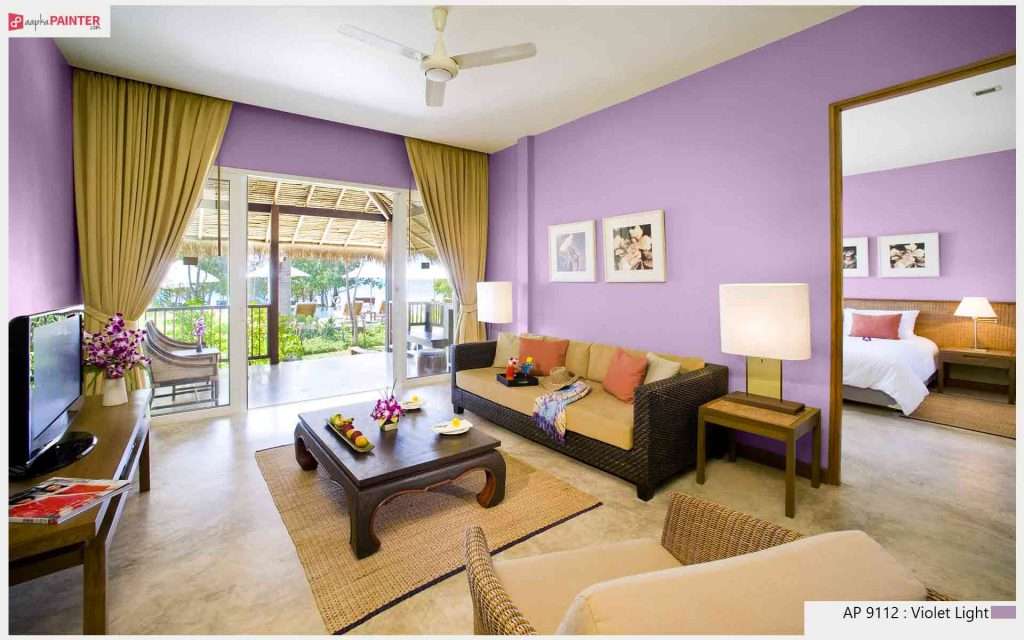 Violet Living Room