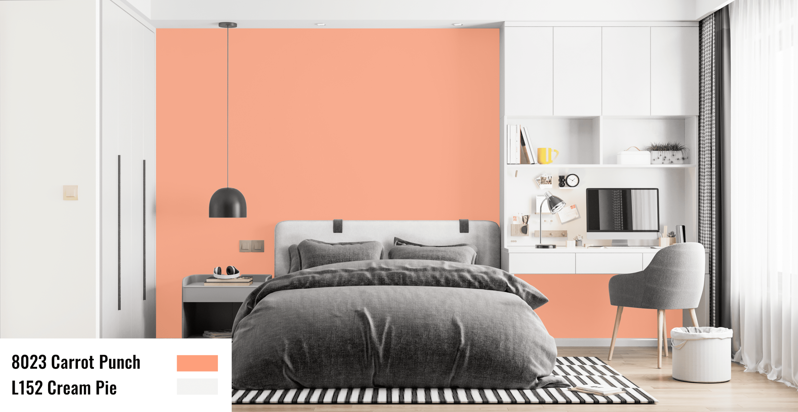 Top Trending Bedroom Wall Colour Combination in 2024 | AapkaPainter