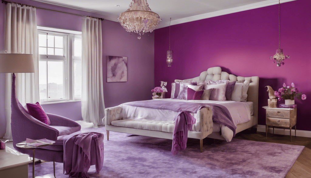 Lavender and magenta color combinations - Aapka Painter