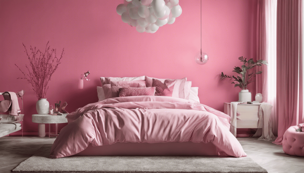 Vibrant party pink and pink eternity color combinations  - Aapka Painter