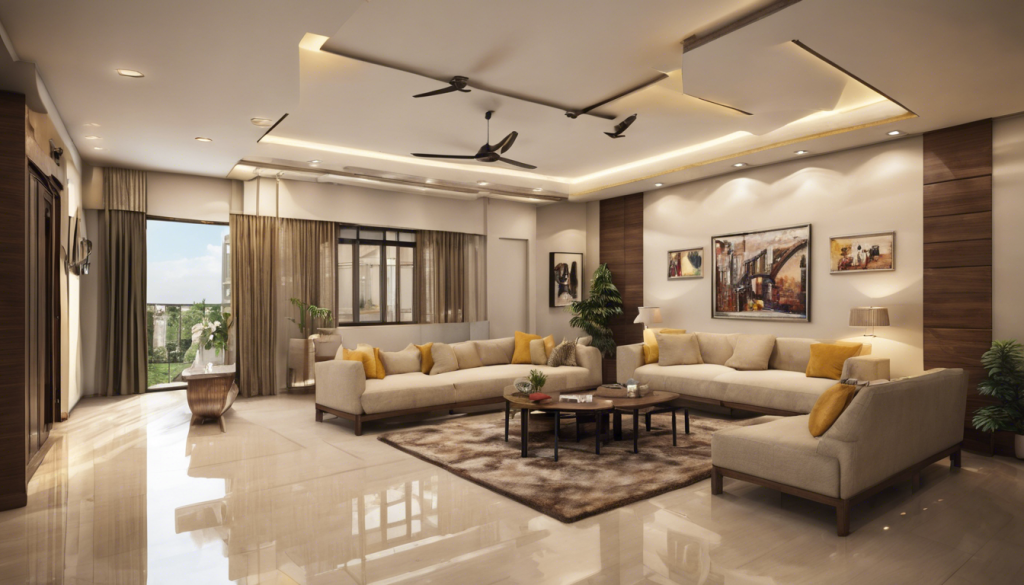 Painting of 4 BHK apartment in Delhi  - Aapka Painter