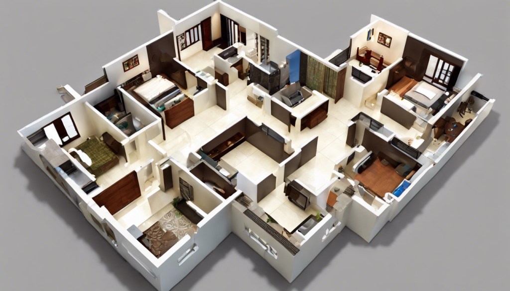 Painting of 4 BHK apartment in Hyderabad  - Aapka Painter