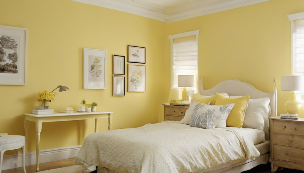 Butter yellow color bedroom wall - Aapka Painter Blogs