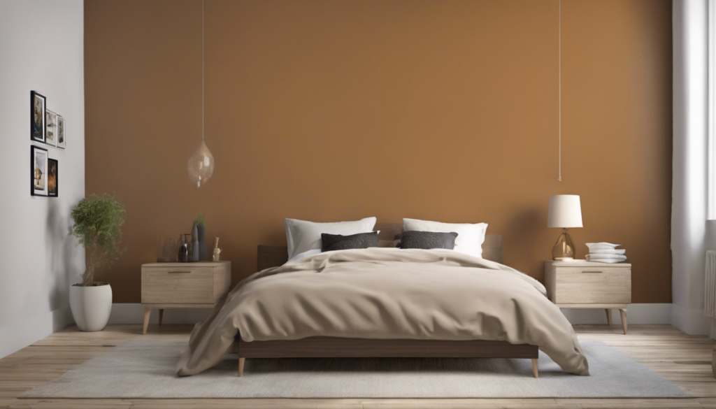 Caramel color bedroom wall - Aapka Painter Blogs