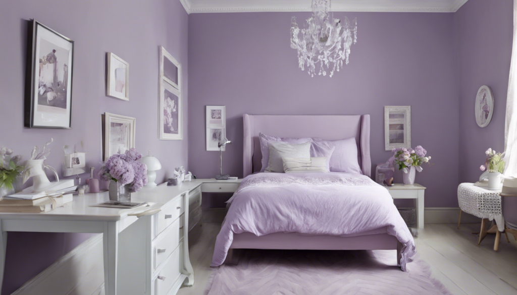 Light lilac bedroom wall color - Aapka Painter Blogs