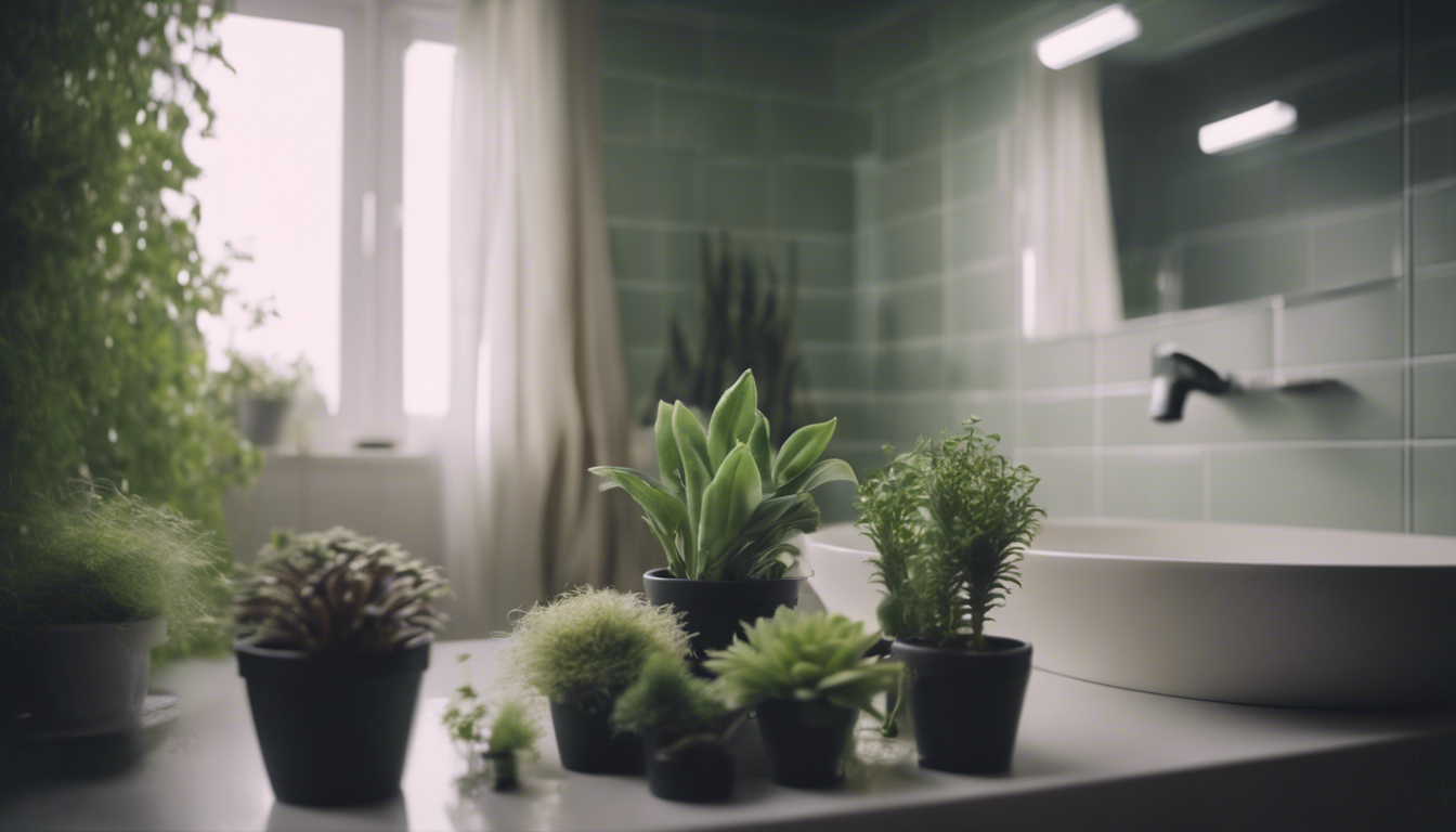 Bathroom design with little plants - Aapka Painter Blogs