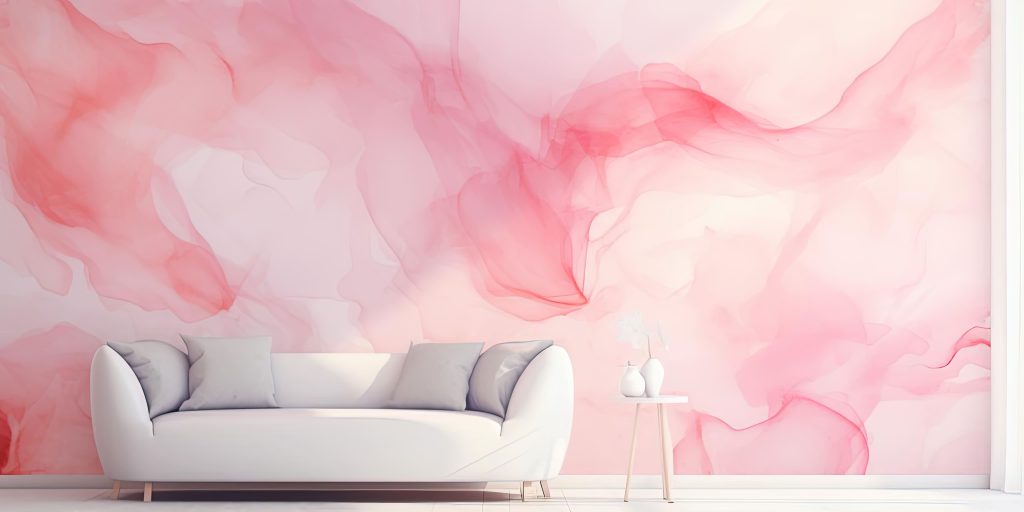 Beautiful pink wall painting ideas  - Aapka Painter