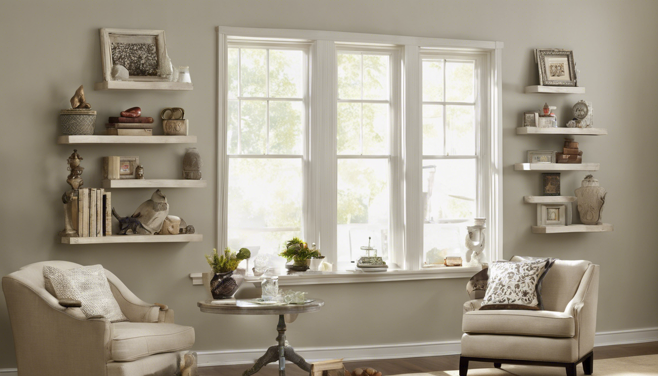 Window shelf with decorative items - Aapka Painter Blogs 