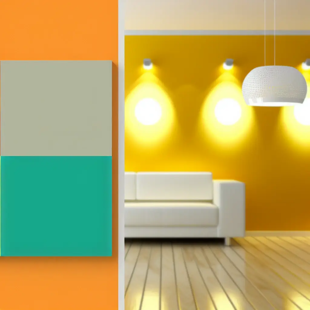 Vibrant Pop of Colour Accent Wall - Aapka Painter Blogs