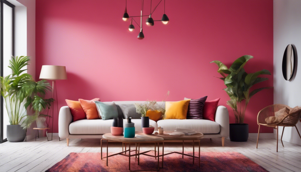 Bold and bright living room wall colors - Aapka Painter Blogs