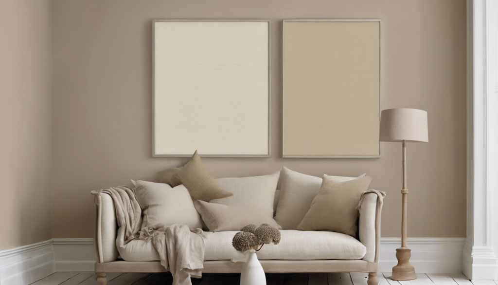 Fawn dream and pressed linen color living room - Aapka Painter Blogs