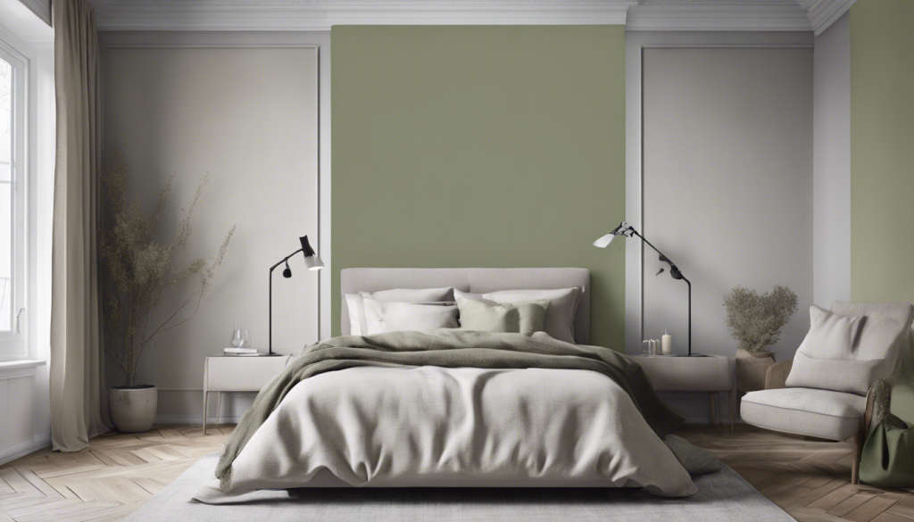 Herb bouquet and pressed linen bedroom wall color - Aapka Painter Blogs