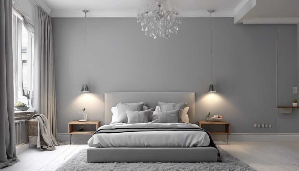 Light grey bedroom wall color - Aapka Painter Blogs