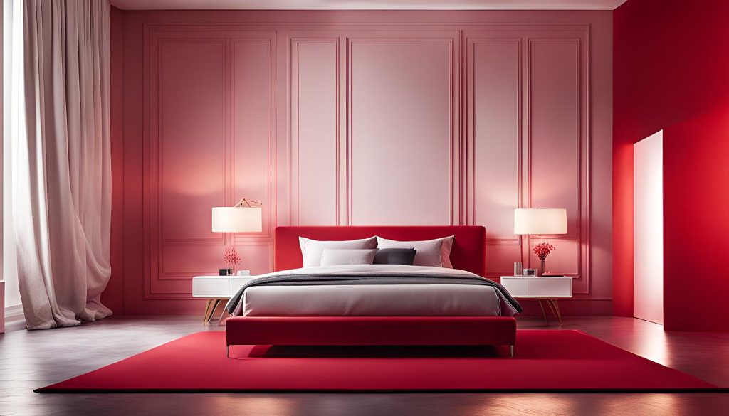 Red and pink wall color combination - Aapka Painter Blogs