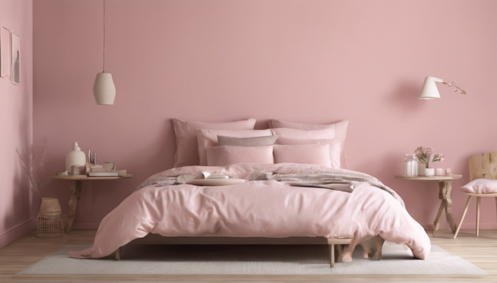 Soft pink bedroom wall colors - Aapka Painter Blogs