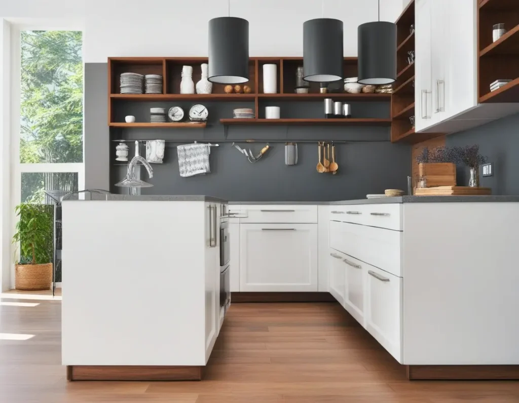 Essential maintenance tips for a spotless L-shaped kitchen.
