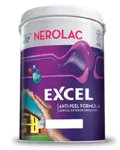 Nerolac Paints Excel Anti Peel price 1 ltr, 20 litre price, colours shades, 10 4 colors