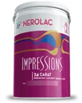 Nerolac Paints Impressions 24 Carat price 1 ltr, 20 litre price, colours shades, 10 4 colors