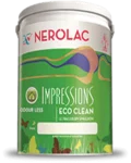 Nerolac Paints Impressions Eco Clean price 1 ltr, 20 litre price, colours shades, 10 4 colors