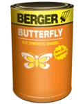Berger Paints Butterfly GP Enamel price 1 ltr, 20 litre price, colours shades, 10 4 colors