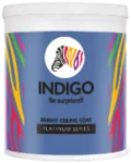 Indigo Paints Bright Ceiling Coat Platinum