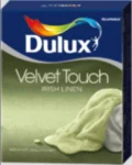 Dulux Paints Velvet Touch Irish Linen price 1 ltr, 20 litre price, colours shades, 10 4 colors