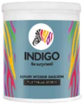 Indigo Paints Luxury Interior Emulsion price 1 ltr, 20 litre price, colours shades, 10 4 colors