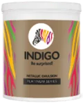 Indigo Paints Metallic Emulsion