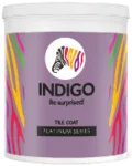 Indigo Paints Tile Coat price 1 ltr, 20 litre price, colours shades, 10 4 colors