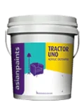 Asian Paints Tractor Uno Acrylic Distemper price 1 ltr, 20 litre price, colours shades, 10 4 colors