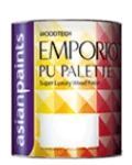 Asian Paints woodtech emporio pu palette price 1 ltr, 20 litre price, colours shades, 10 4 colors