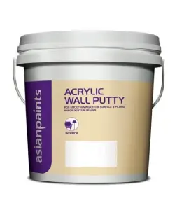 Asian Paints Acrylic Wall Putty price 1 ltr, 20 litre price, colours shades, 10 4 colors