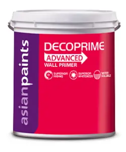 Asian Paints Decoprime Advanced Cement Primer price 1 ltr, 20 litre price, colours shades, 10 4 colors