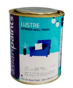 Asian Paints Lustre Interior Wall Finish price 1 ltr, 20 litre price, colours shades, 10 4 colors