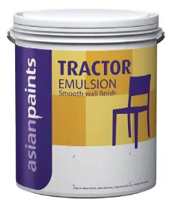 Asian Paints Tractor Emulsion price 1 ltr, 20 litre price, colours shades, 10 4 colors