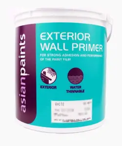 Asian Paints Trucare Exterior Wall Primer price 1 ltr, 20 litre price, colours shades, 10 4 colors