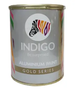 Indigo Paints Aluminium Paint price 1 ltr, 20 litre price, colours shades, 10 4 colors