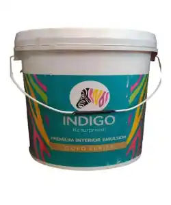 Indigo Paints Premium Interior Emulsion price 1 ltr, 20 litre price, colours shades, 10 4 colors