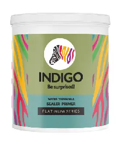 Indigo Paints Wt Sealer Primer price 1 ltr, 20 litre price, colours shades, 10 4 colors