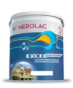 Nerolac Paints Excel Rain Guard Horizontal Walls price 1 ltr, 20 litre price, colours shades, 10 4 colors